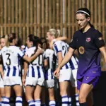 Aitana Bonmatí se lamenta tras la derrota del Barcelona ante la Real Sociedad - EFE