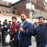 Rigoberto Choc Toz y Daniel Zaqueo Choc Toz, recuperaron su libertad.  ,Foto Alex Meoño