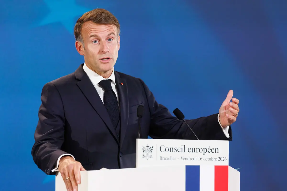 Macron ofreció atender las demandas ciudadanas en Francia. ,  EFE/EPA/OLIVIER MATTHYS