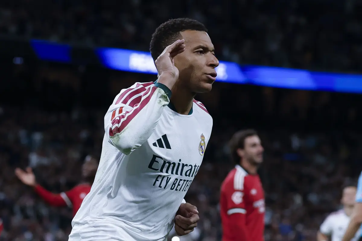 Kylian Mbappé, jugador del Real Madrid