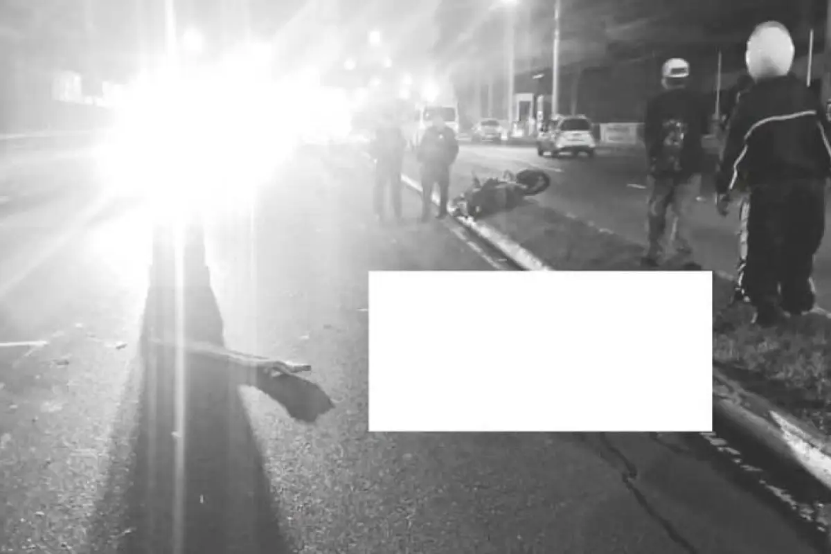 Motorista falleció tras accidente en zona 17., PMT capitalina/Montejo