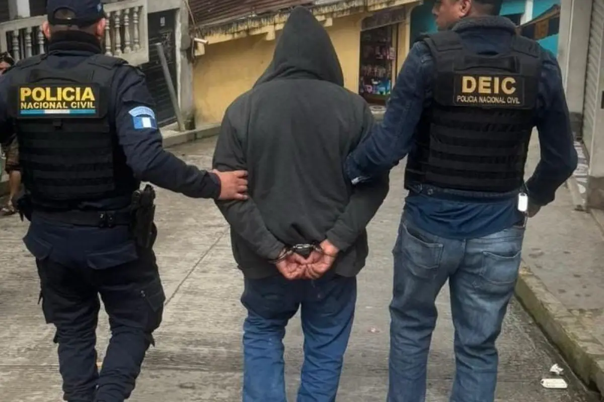 El Brujo fue detenido en el cantón La Unión, municipio de Concepción Huista, Huehuetenango., Foto Archivo PNC