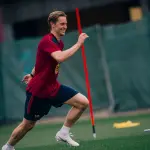 Frenkie de Jong se incorporó a los entrenos del FC Barcelona - FC Barcelona