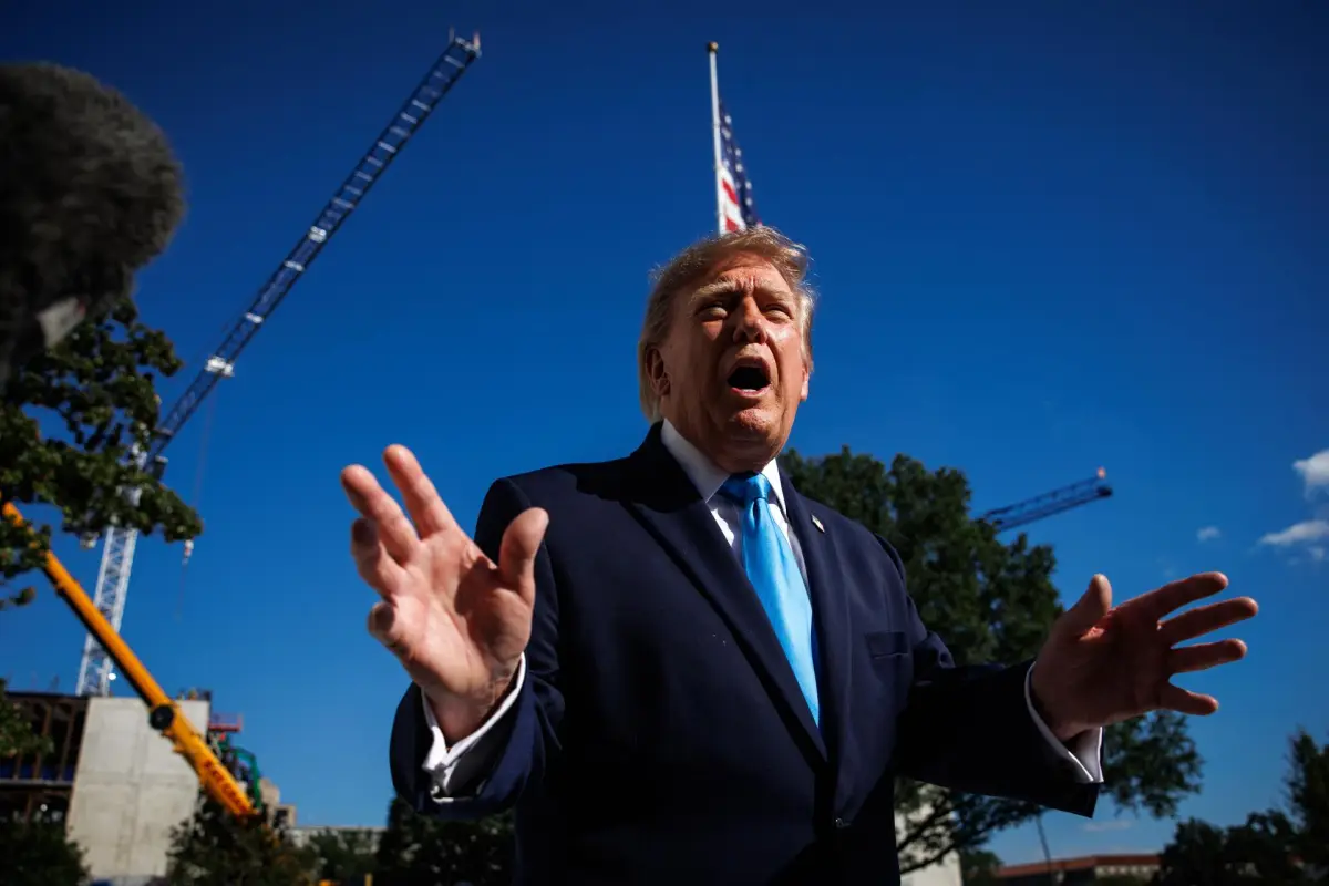 Donald Trump, presidente de EE. UU., EFE