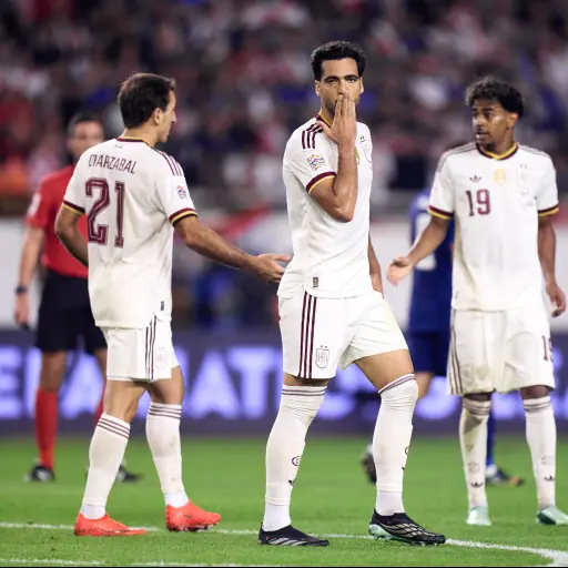 Anotación de Mikel Merino ante Croacia