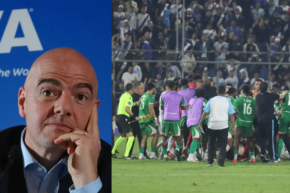 Infantino condena los presuntos insultos racistas contra Surinam en Guatemala - RR.SS.