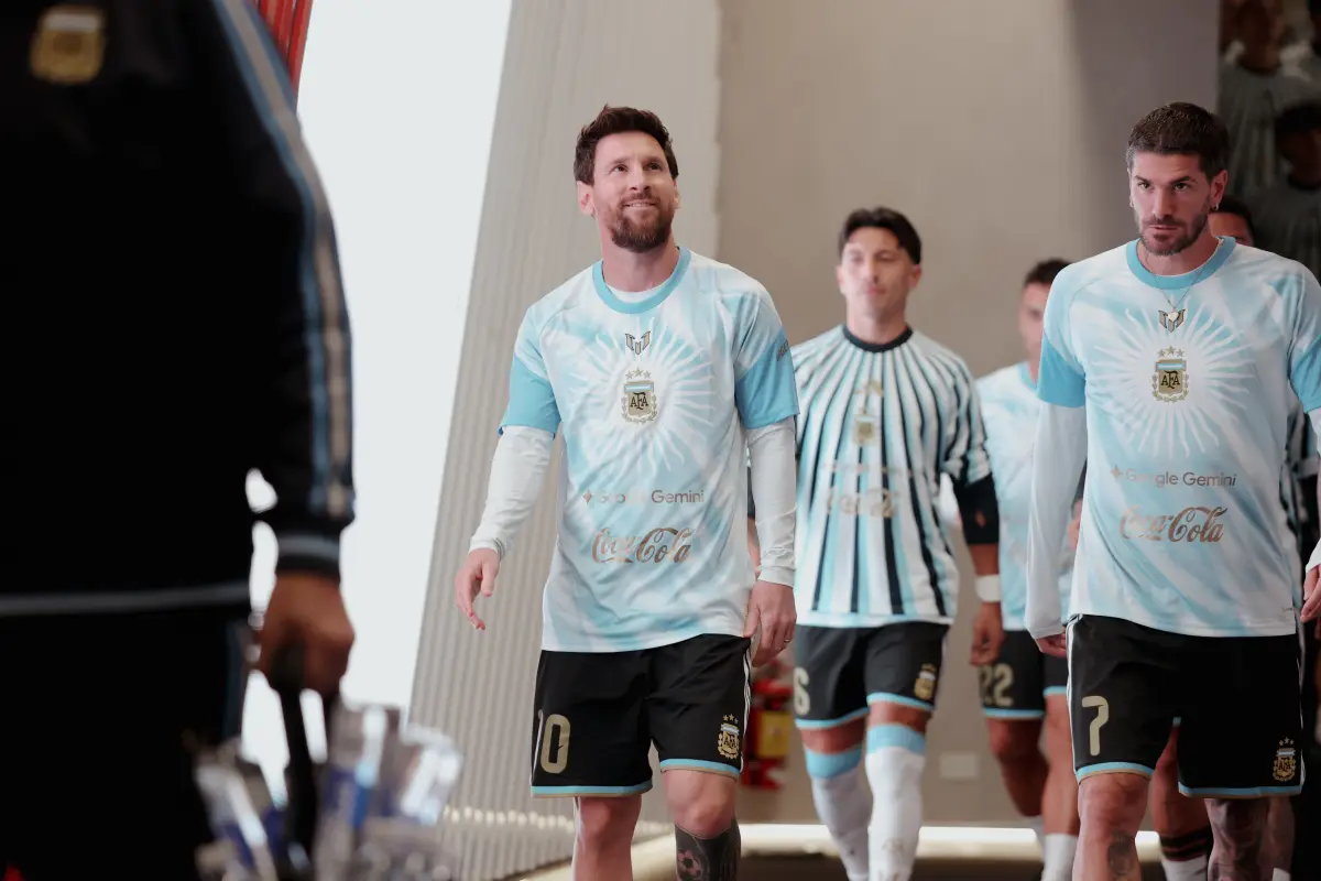 Lionel Messi en su último partido con la Albiceleste - AFA