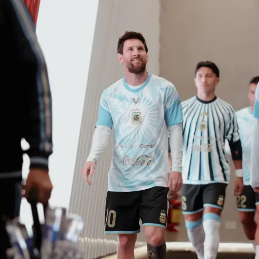 Lionel Messi en su último partido con la Albiceleste - AFA