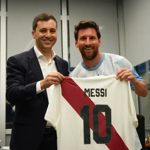 Leo Messi es nombrado socio de honor de River Plate - River Plate