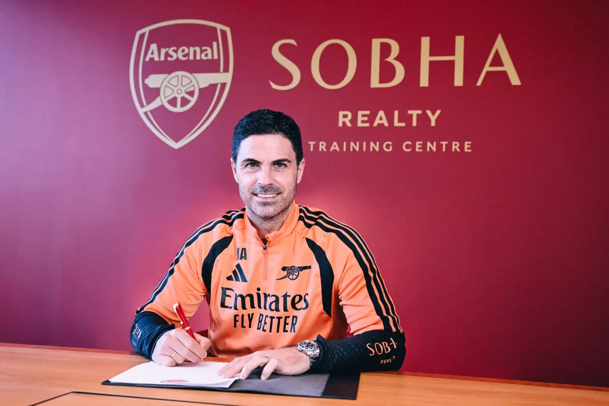 Mikel Arteta renovó su contrato con el Arsenal hasta 2030 - Arsenal FC