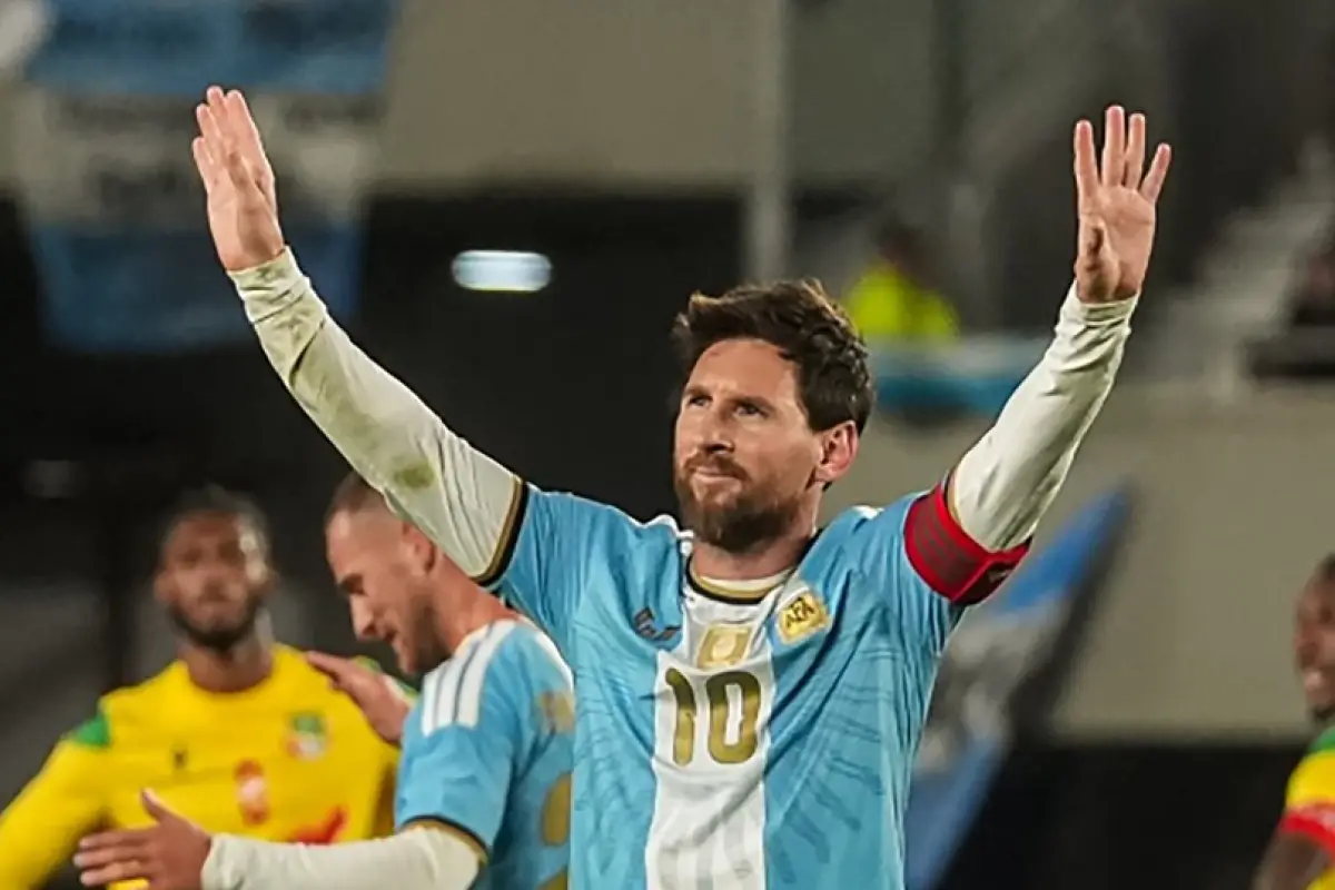 Lionel Messi, jugador de Selección de Argentina 