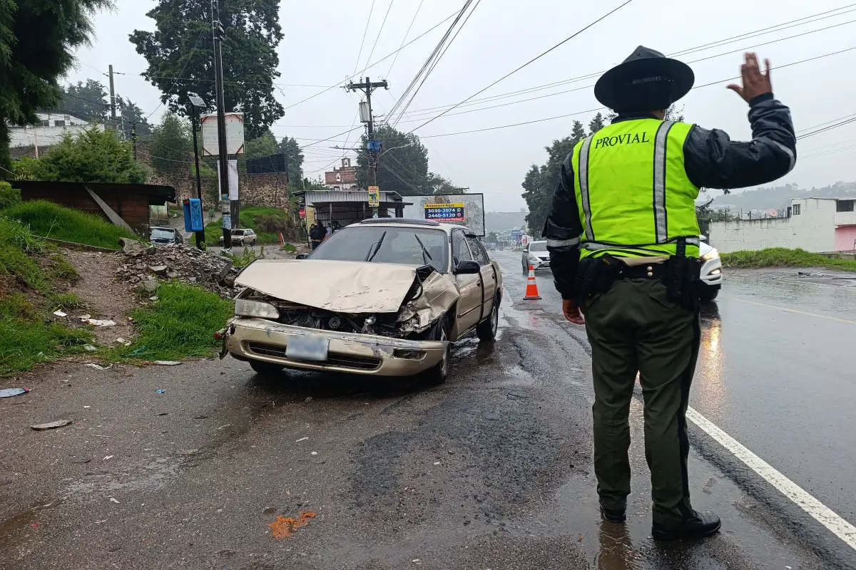 Accidente ocurrido el 4 de octubre de 2026 en el km 225 de la ruta CITO-180, en jurisdicción de Cantel, Quetzaltenango., Provial