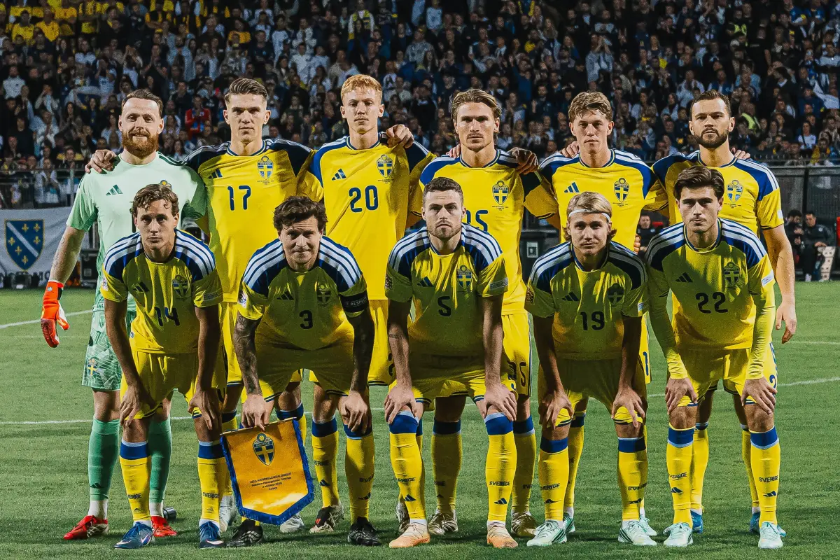 Once titular de Suecia en el partido ante Bosnia por la Nations League - Svensk Fotboll