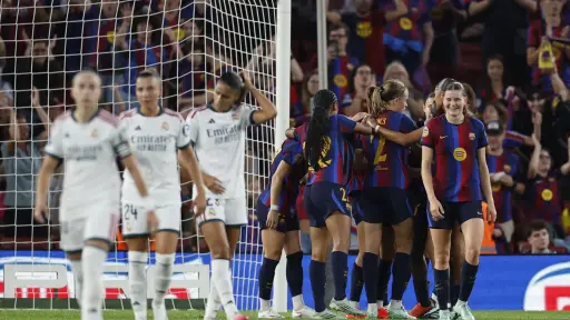 El Barcelona Femenino vuelve a golear al Real Madrid en el Clásico