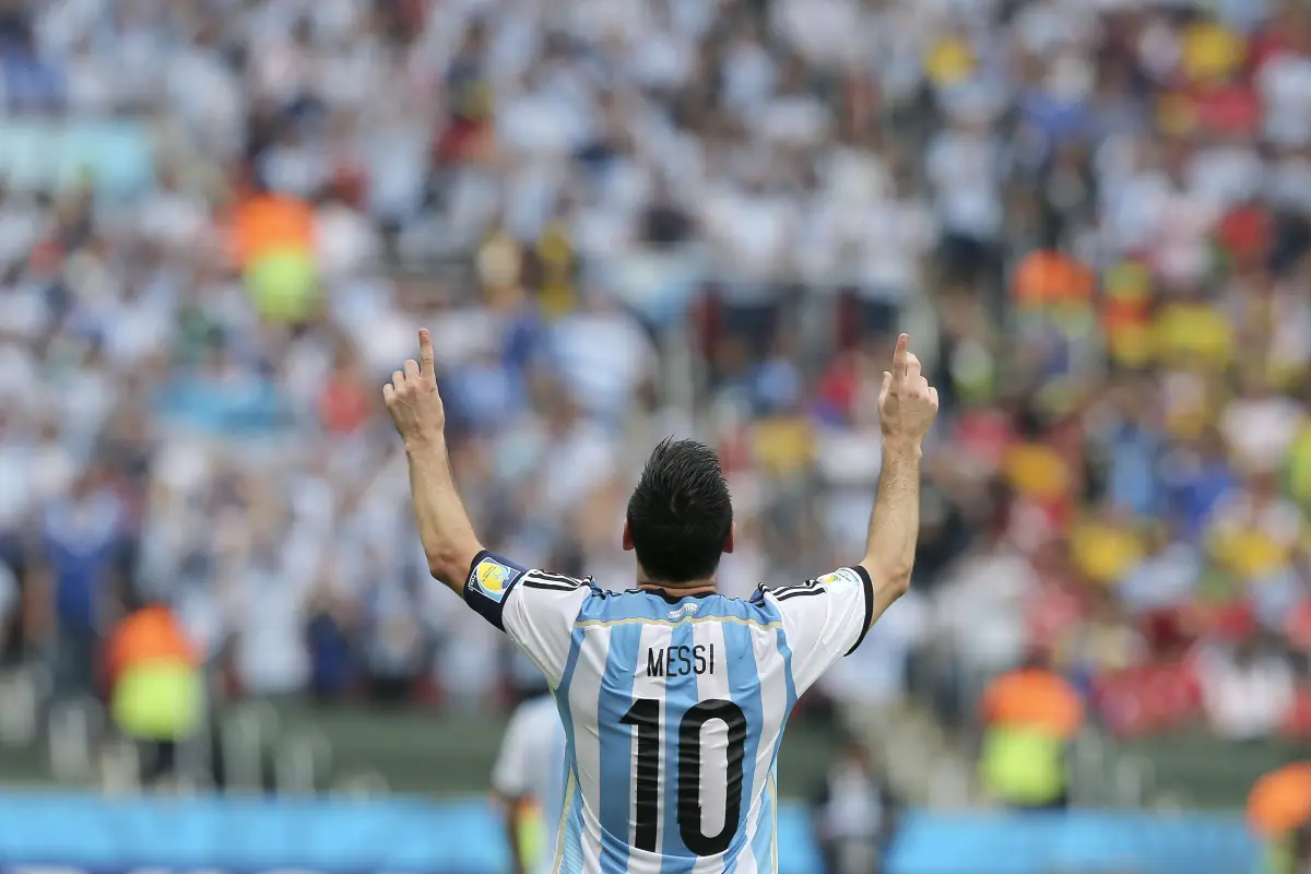Lionel Messi, seleccionado de Argentina