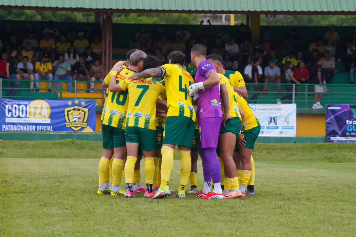 Deportivo Guastatoya es el nuevo líder del campeonato 