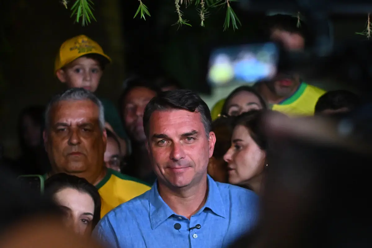 Flávio Bolsonaro, senador y candidato presidencial de Brasil, EFE