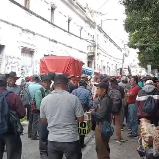 Manifestación de exmilitares en alrededores del Congreso el lunes 5 de octubre de 2026. ,Dayana Rashón/EU