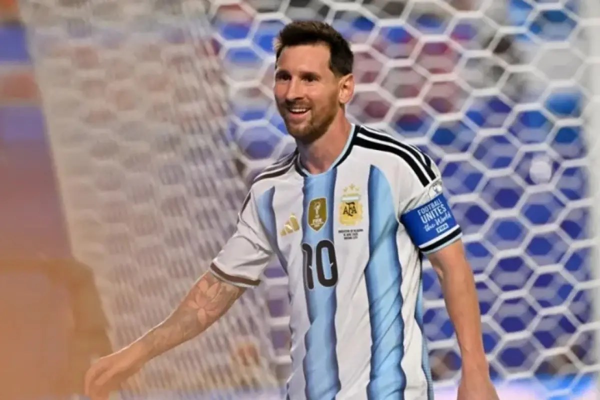 Lionel Messi, seleccionado de Argentina
