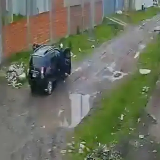 Asesinan a un conductor tras resistirse al robo de su auto. ,Captura de pantalla video de X.