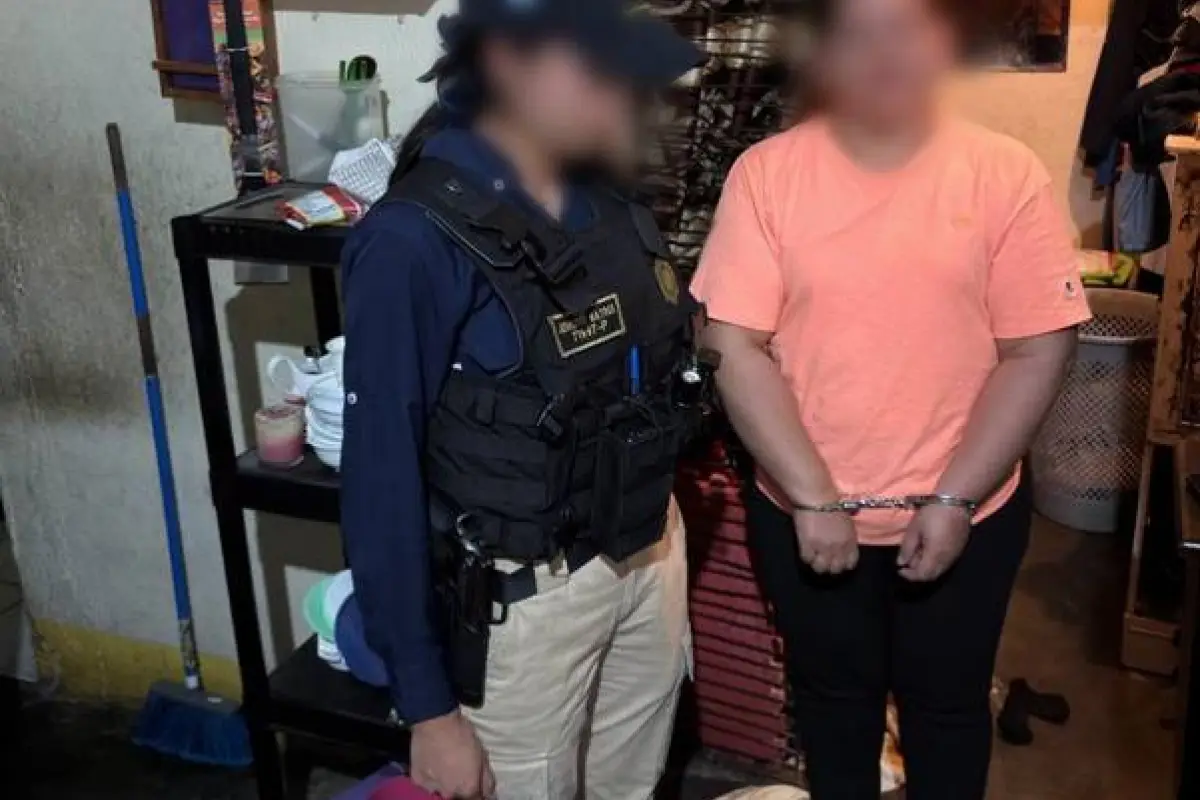 La oficial del Ministerio Público señalada de sustraer dinero fue detenida en Escuintla. , Ministerio Público