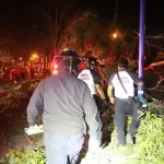 Bomberos atendieron a unas 10 personas afectadas. ,Foto Bomberos Voluntarios