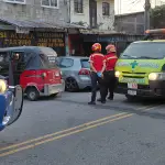 El ataque armado ocurrió en la zona 7 capitalina.  ,Bomberos Municipales.