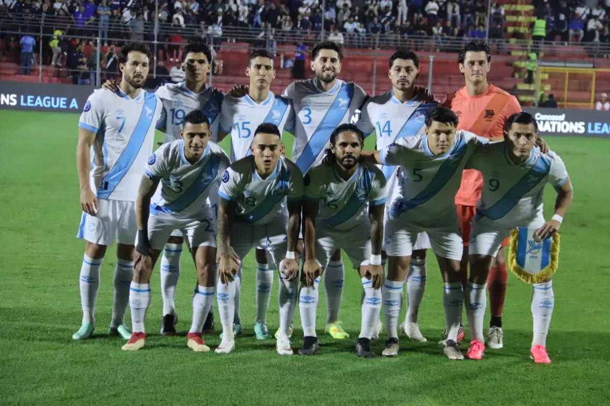 El once titular de Guatemala en su partido ante El Salvador - Alex Meoño