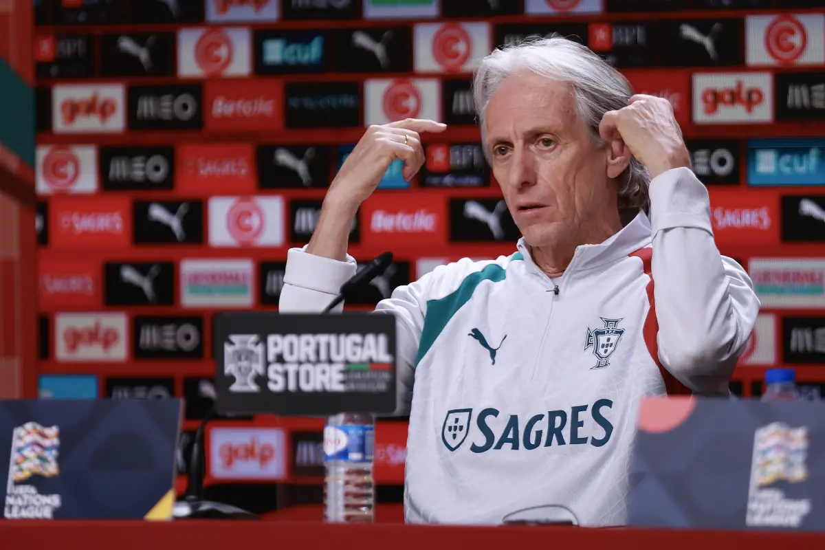 Jorge Jesus, técnico de la Selección de Portugal