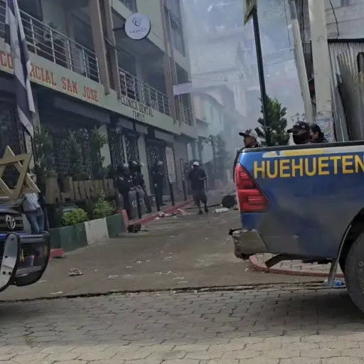 Durante la mañana de este sábado se registraron más protestas en San Pedro Necta. ,Redes sociales.