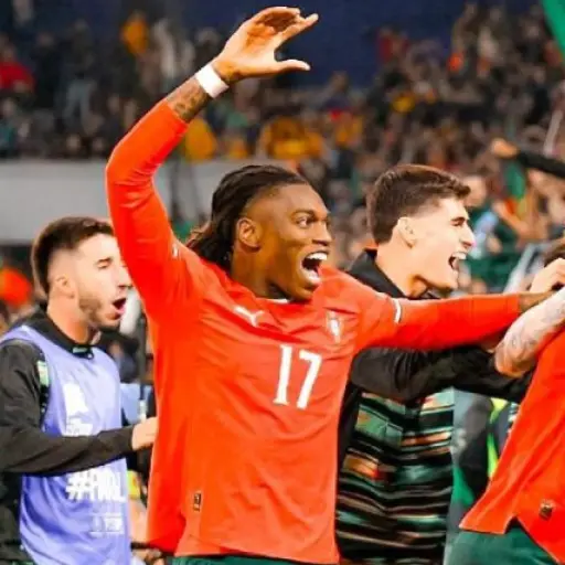  Rafael Leão usará el número 7 en la camisola este día ante Dinamarca 