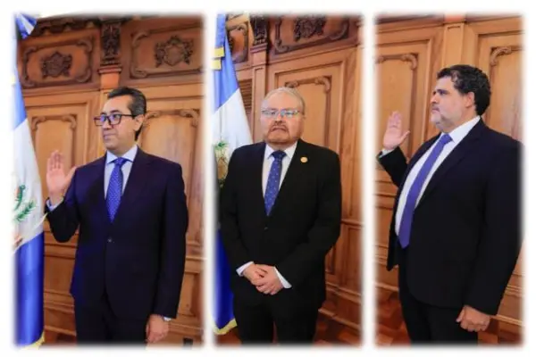 Arévalo juramenta a nuevas autoridades del Banguat y Superintendencia de Bancos