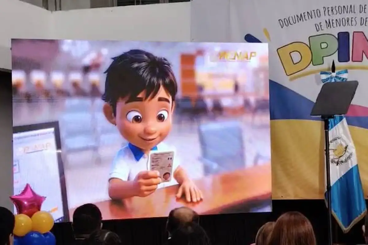 El Renap presentó el 1 de octubre de 2026 el Documento Personal de Identificación de Menores de Edad (DPIME)., Omar Solís/Emisoras Unidas