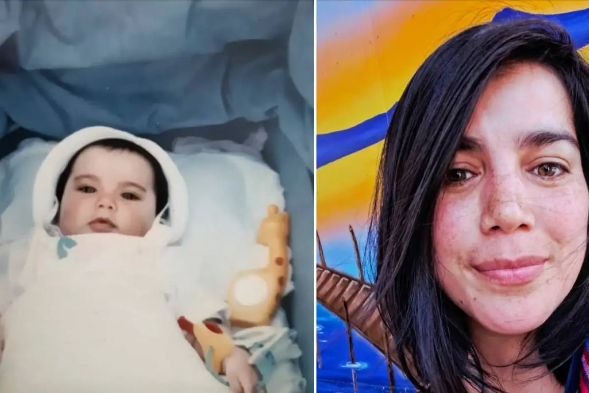 Guatemalteca busca familia biológica, Captura de pantalla