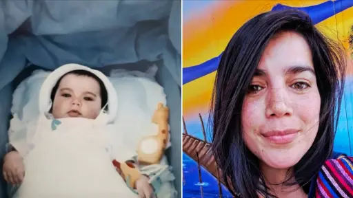 Guatemalteca busca familia biológica ,Captura de pantalla