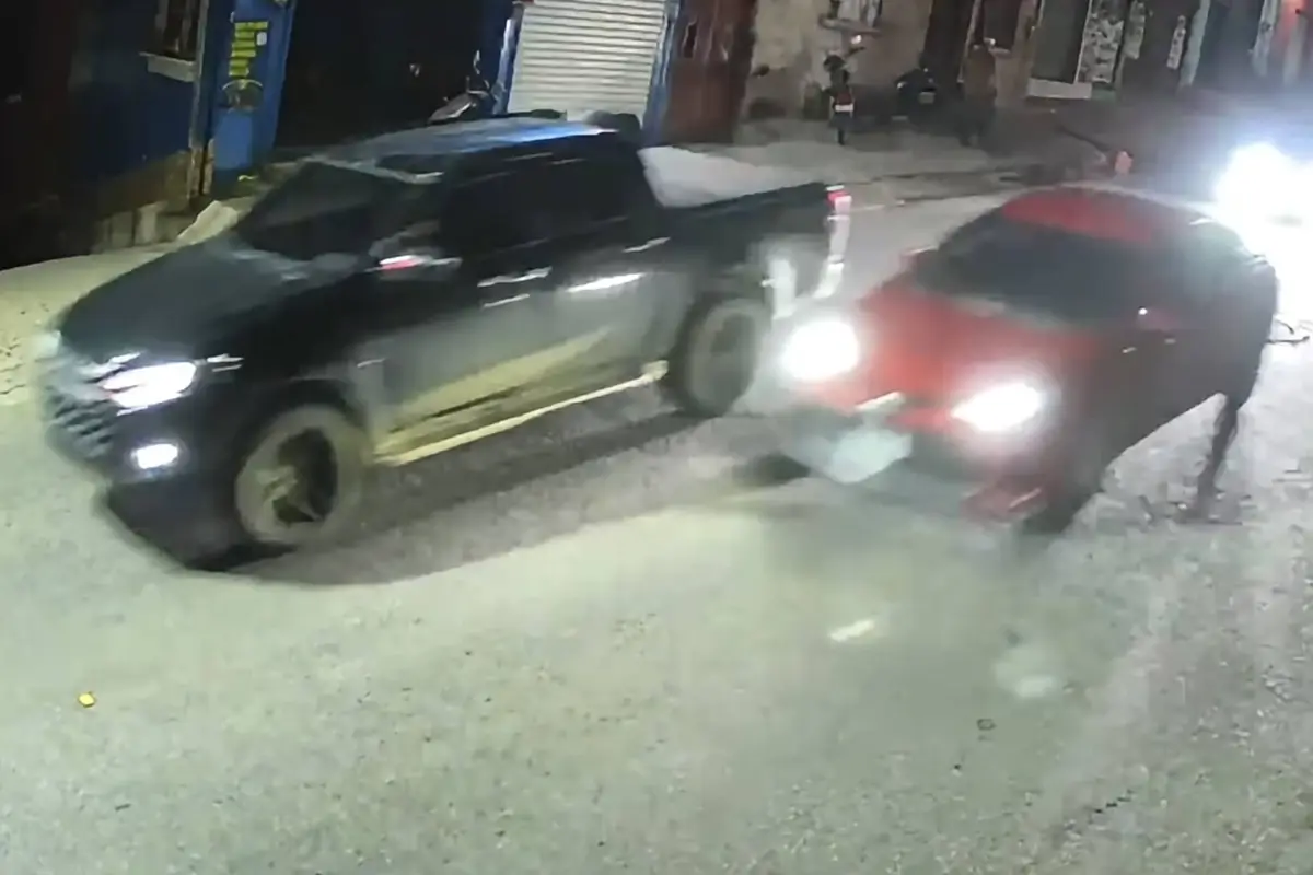 Video muestra el instante en que atacan a balazos a “King Danny” en Chiquimula., Captura de pantalla video de Facebook.