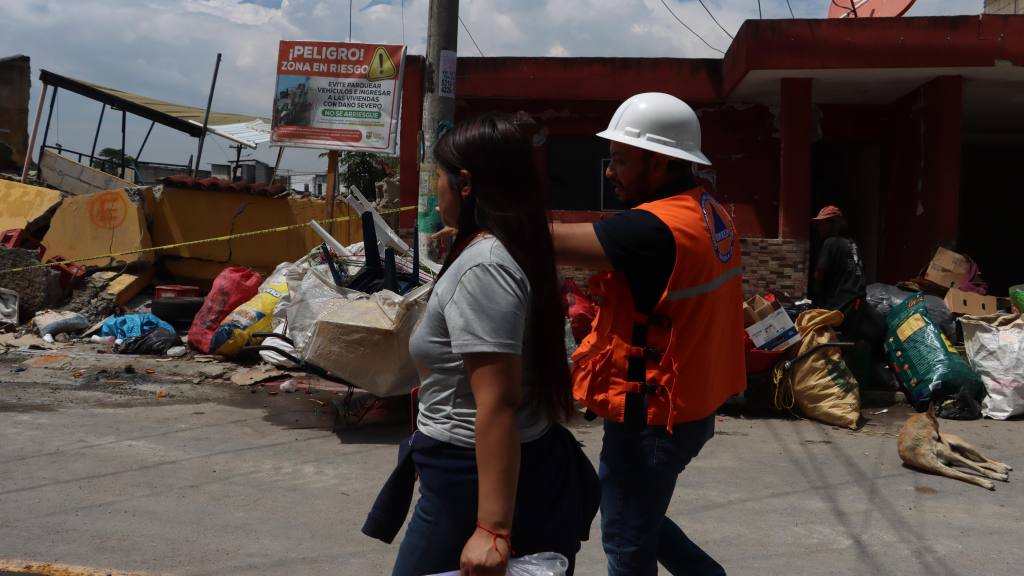 Emergencia por lluvias en Villa Hermosa, San Miguel Petapa | Omar Solís, Emisoras Unidas