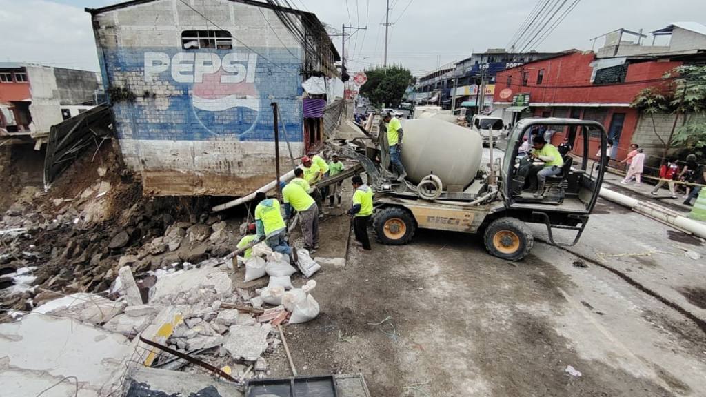 Emergencia por lluvias en Villa Hermosa, San Miguel Petapa | Omar Solís, Emisoras Unidas
