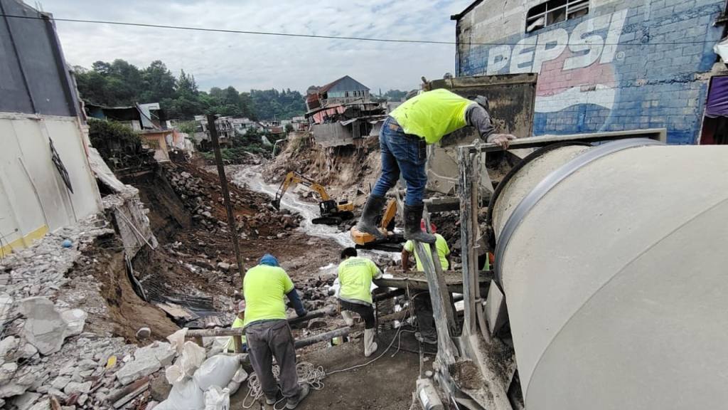 Emergencia por lluvias en Villa Hermosa, San Miguel Petapa | Omar Solís, Emisoras Unidas