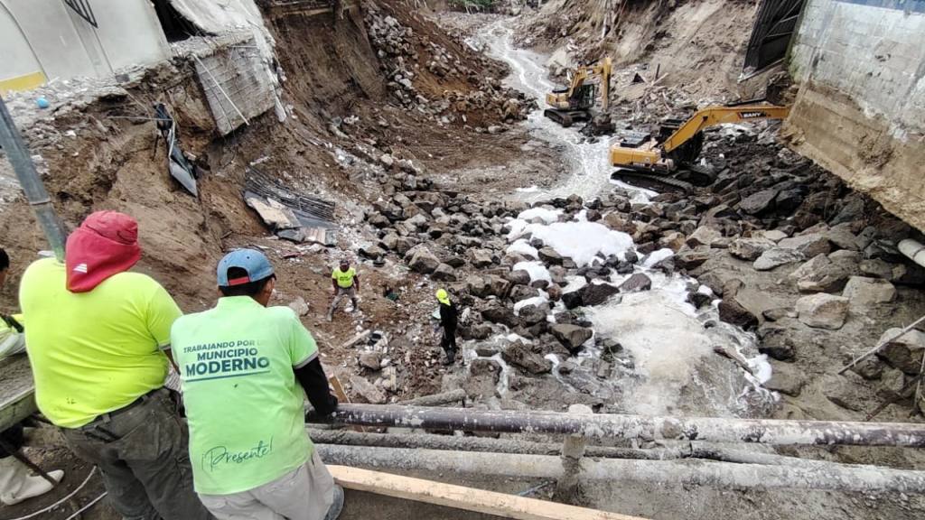 Emergencia por lluvias en Villa Hermosa, San Miguel Petapa | Omar Solís, Emisoras Unidas