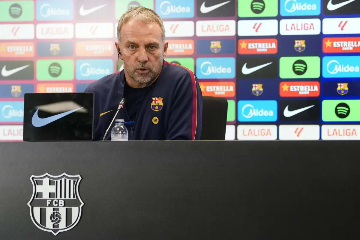 Hansi Flick, entrenador de FC Barcelona
