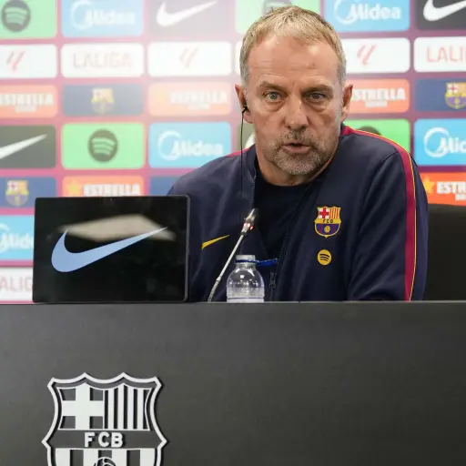 Hansi Flick, entrenador de FC Barcelona