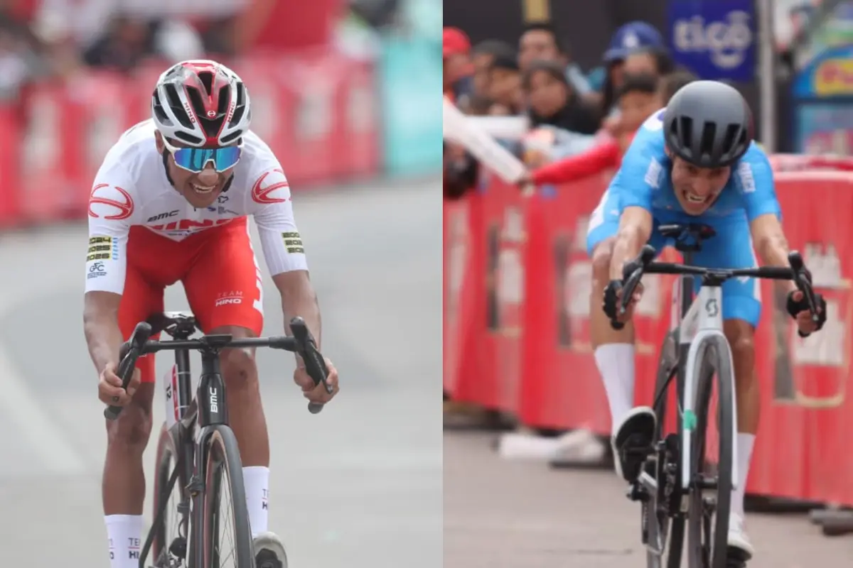 Yesid Pira conquistó la octava etapa de la Vuelta a Guatemala 2026, mientras Jhonatan Chaves aprovechó la cronoescalada para convertirse en el nuevo líder de la clasificación general - Alex Meoño