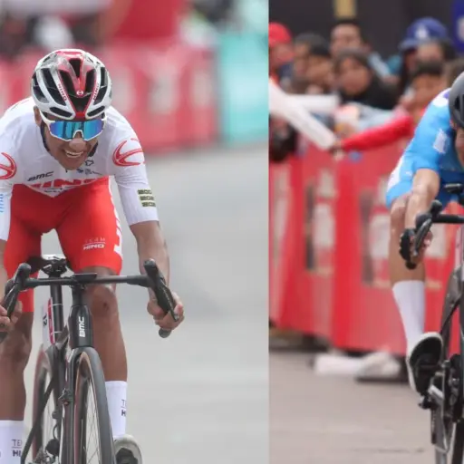 Yesid Pira conquistó la octava etapa de la Vuelta a Guatemala 2026, mientras Jhonatan Chaves aprovechó la cronoescalada para convertirse en el nuevo líder de la clasificación general - Alex Meoño