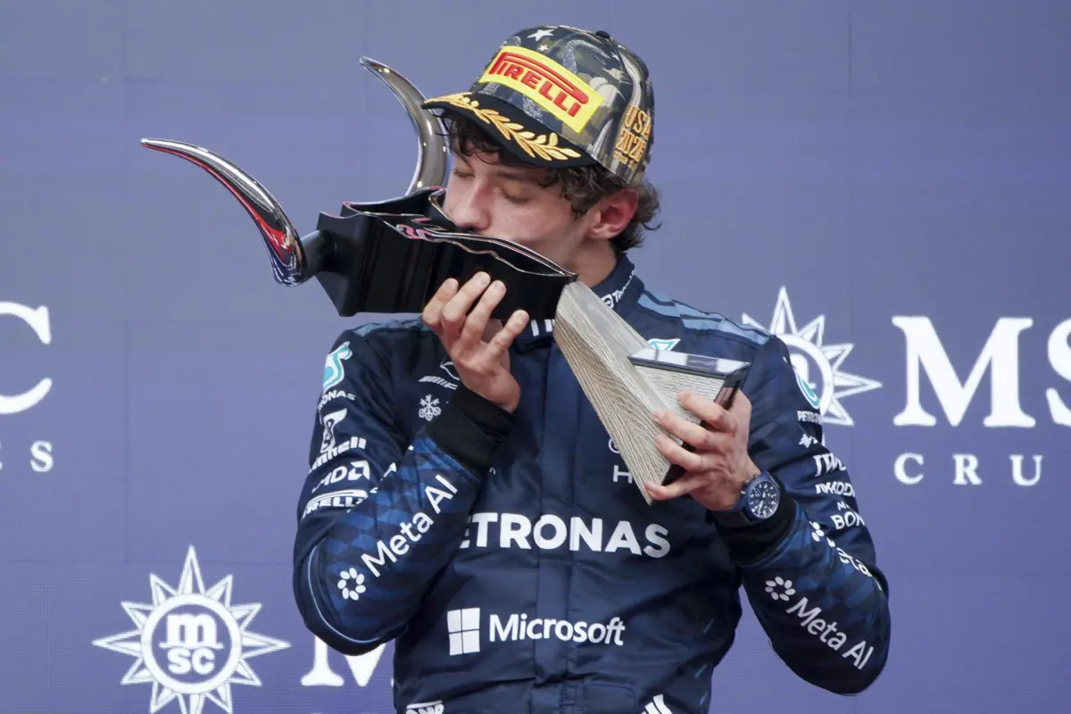 Andrea Kimi Antonelli, piloto de Mercedes - EFE