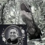 El empresario creó un parque temático de dinosaurios y un museo de juguetes. ,Redes sociales.