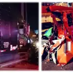 Accidente múltiple en Km. 7.8 de ruta al Atlántico. ,PMT capitalina/Montejo