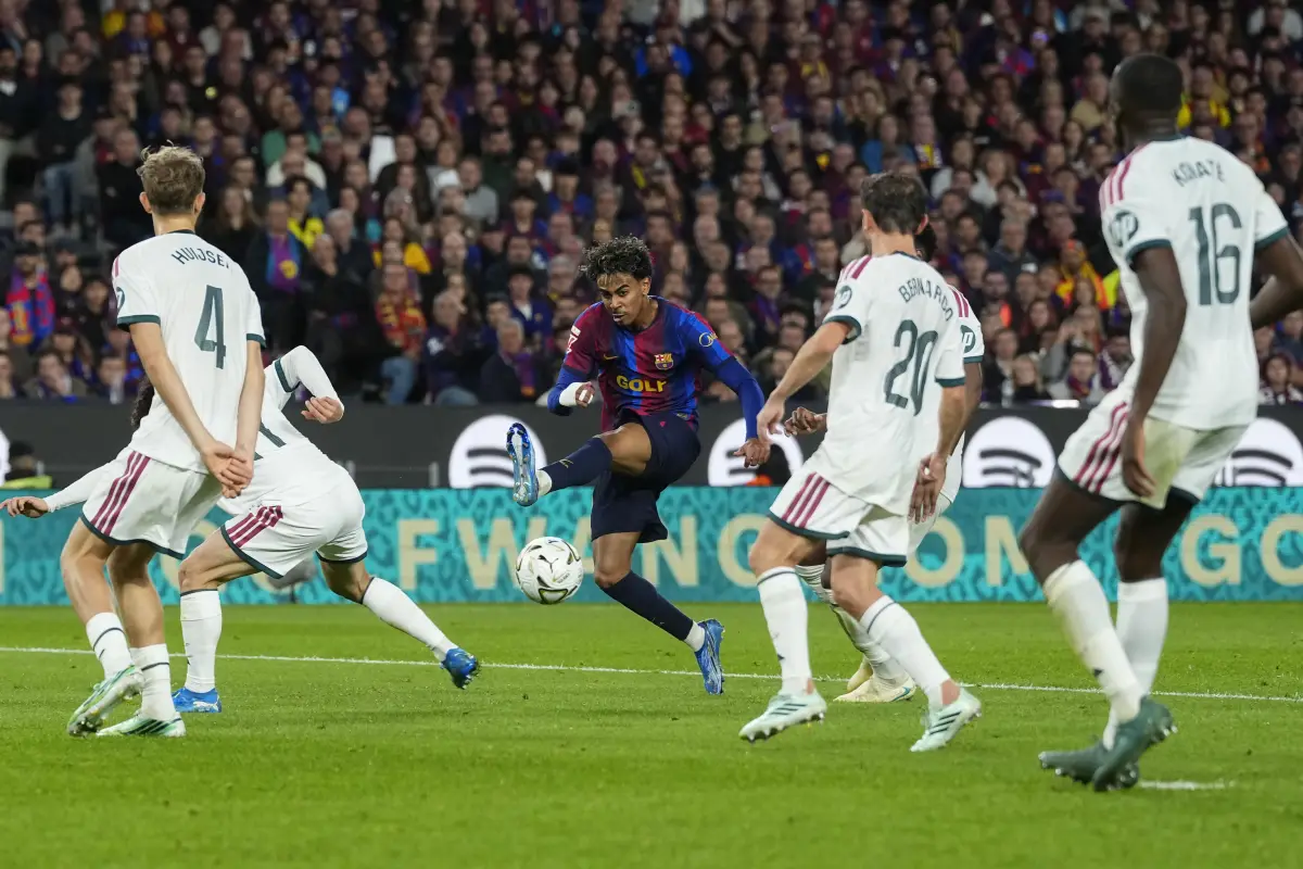 Lamine Yamal, jugador del Barcelona 