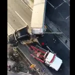 Habilitan parcialmente el paso tras múltiple colisión en ruta al Atlánticot