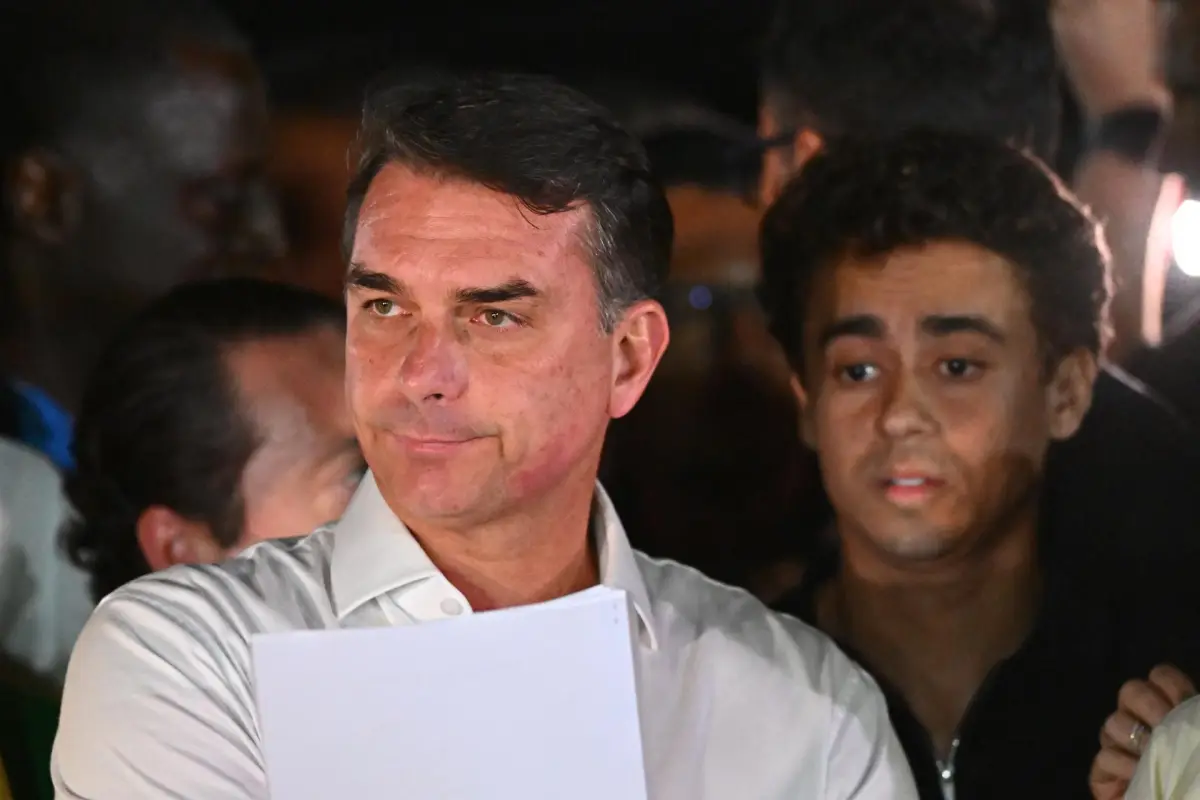 Flávio Bolsonaro, senador y candidato opositor brasileño, EFE